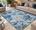 Textured Rolled Rug in a Cozy Hand Tufted Carpets
