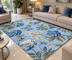 Textured Rolled Rug in a Cozy Hand Tufted Carpets