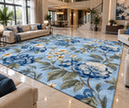 Textured Rolled Rug in a Cozy Hand Tufted Carpets