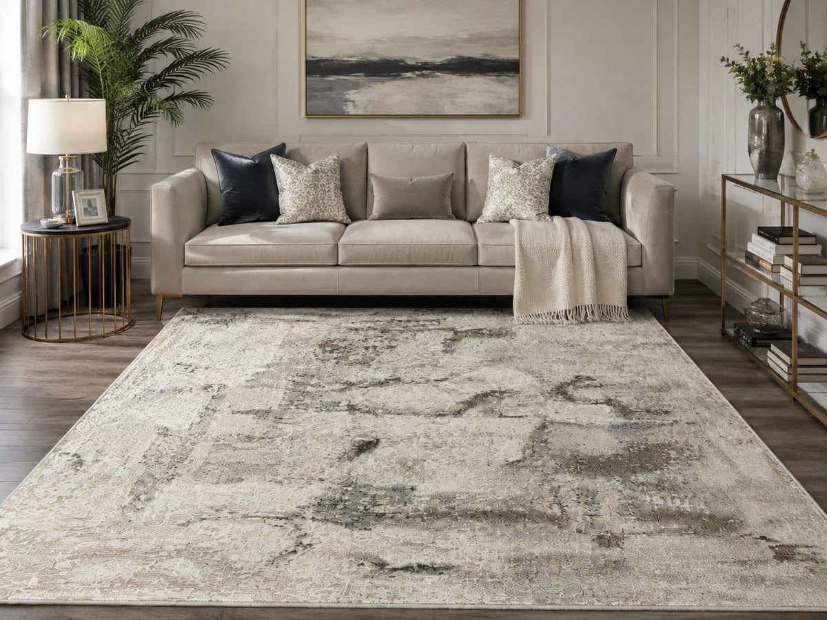 Elegant Floral Rug Living Room Collage Turkish Carpets