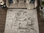 Elegant Floral Rug Living Room Collage Turkish Carpets