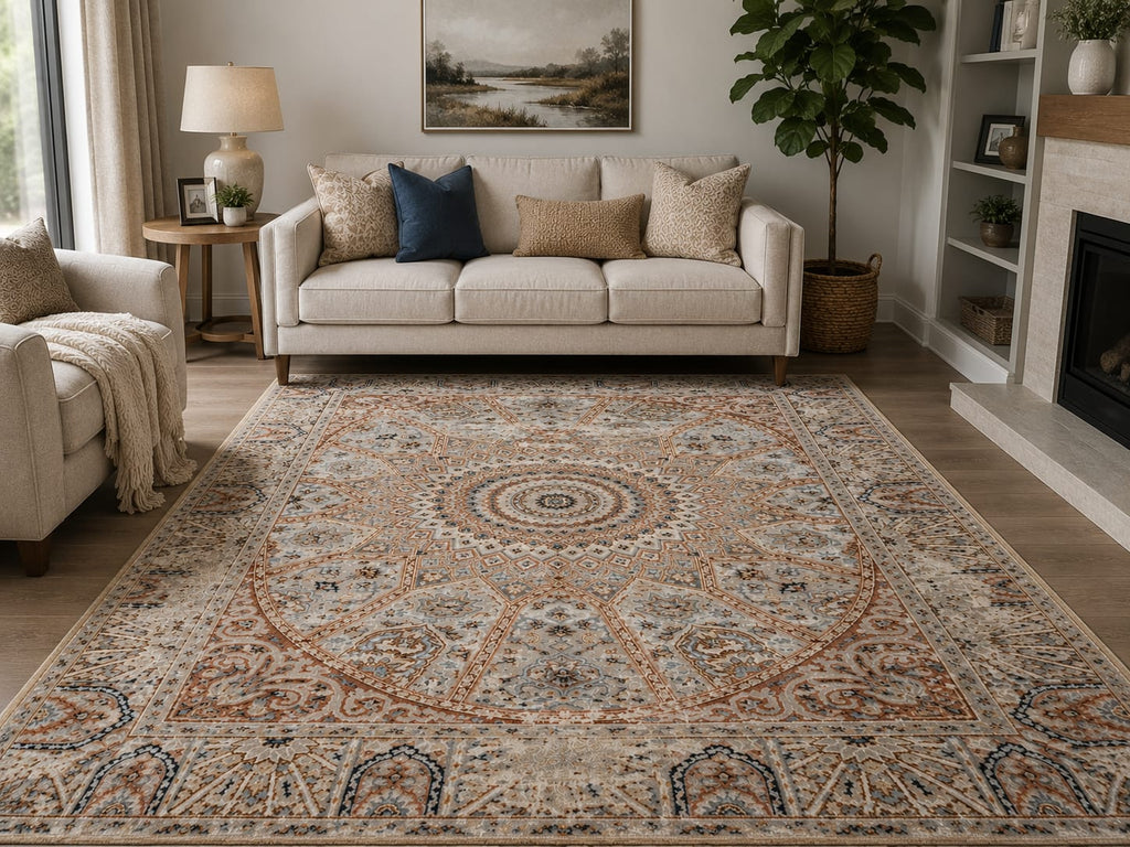 Floral Rug Living Room Collage Whitiest Turkish Carpets