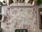 Luna Abstract Vintage Turkish Carpets
