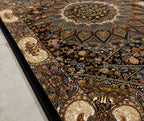 Qom Pure Silk Irani Hand woven Carpet