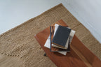 Taupe Grey Irregular Handmade Rug