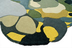 Forest Moss Irregular Hand Tufted Carpet & Rug