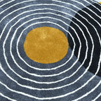 Helios Round Irregular Hand Tufted Carpet & Rug