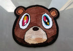 Kanye West Dropout Bear Tufted Rug Custom Anime Game Design Handmade Carpets