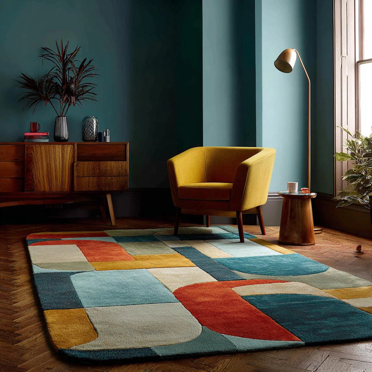 Hand Tufted Retro Rugs & Carpets