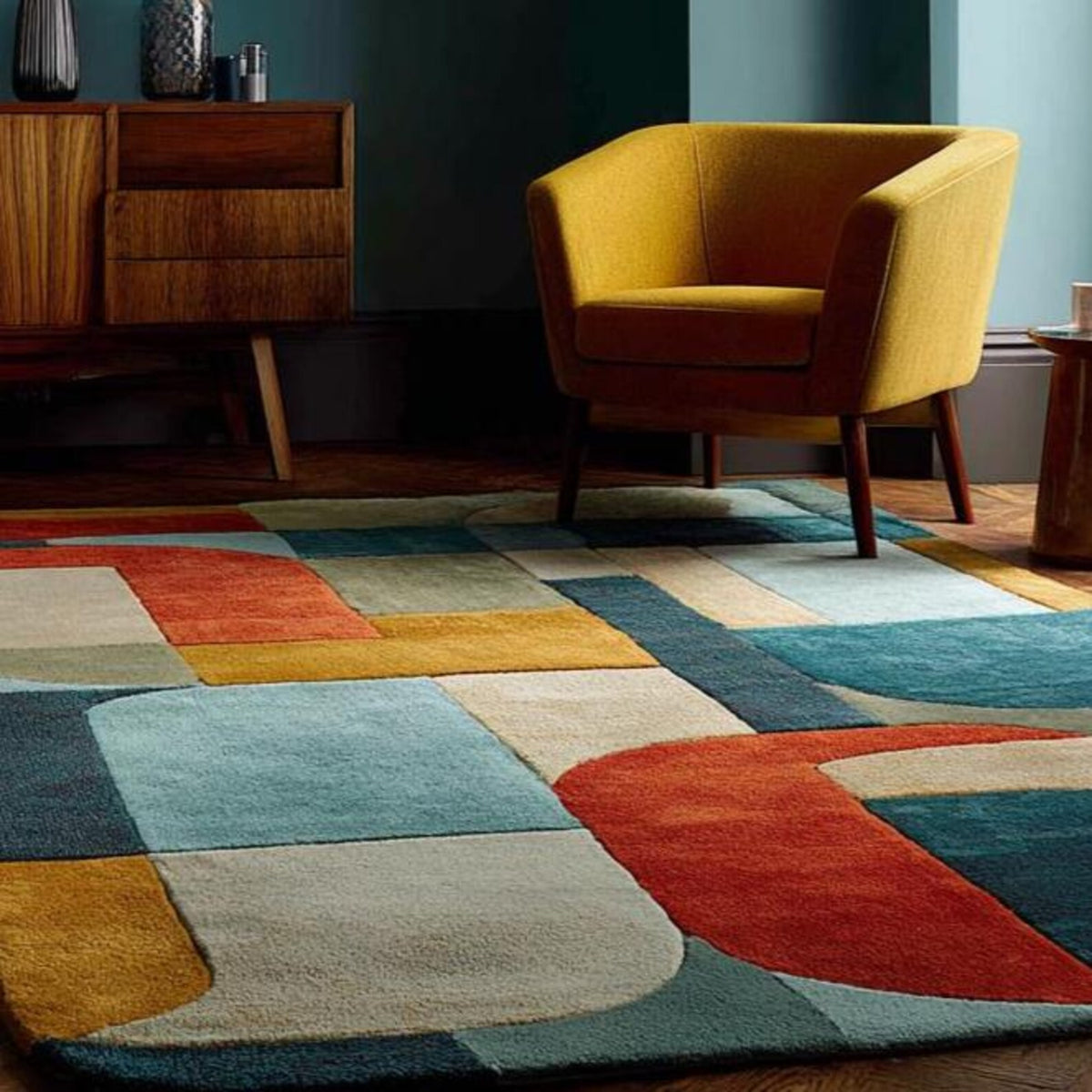 Hand Tufted Retro Rugs & Carpets