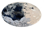 Moon Round Irregular Hand Tufted Carpet & Rug
