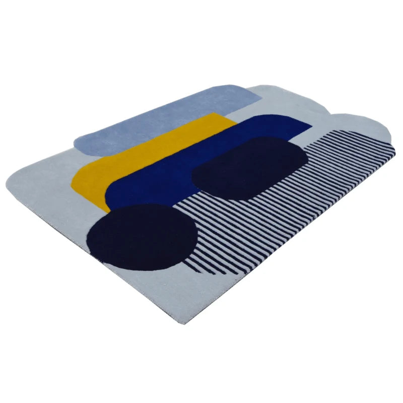 Neo Contemporary 02 Irregular Hand Tufted Carpet & Rug