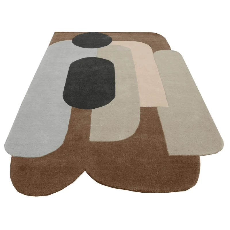 Neo Contemporary 03 Irregular Hand Tufted Carpet & Rug