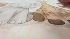 Safari Animals Area Rug – Watercolor Jungle Nursery Floor Mat