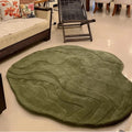 Terrain Green Irregular Hand Tufted Carpet & Rug