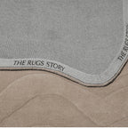 Terrain Round Beige Irregular Hand Tufted Carpet & Rug